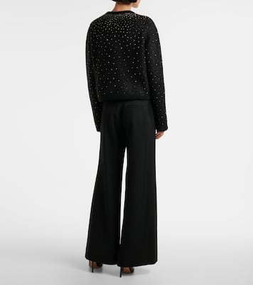 Jacke Tina aus Bouclé mit Kristallen | Altuzarra