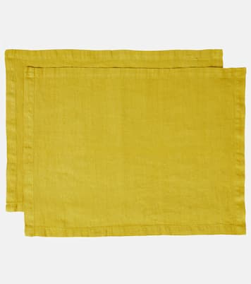 Set of 2 linen placemats | Once Milano