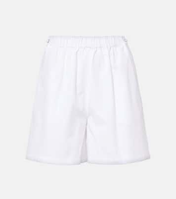 Shorts Antiope in cotone a vita alta | Max Mara