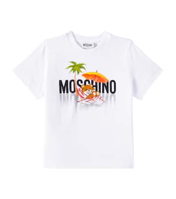T-shirt Teddy Bear en coton | Moschino Kids