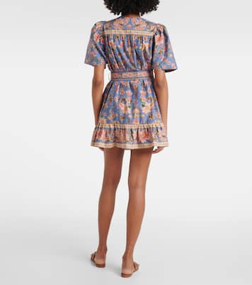 Hemdblusenkleid Superbloom Tapestry aus Baumwolle | Farm Rio