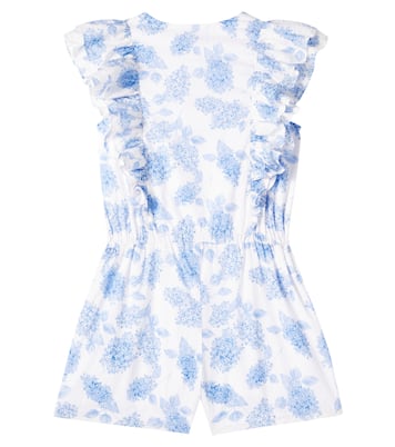 Combi-short en coton à fleurs | Tartine et Chocolat