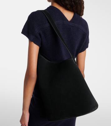 Demi Lune suede tote bag | Aesther Ekme