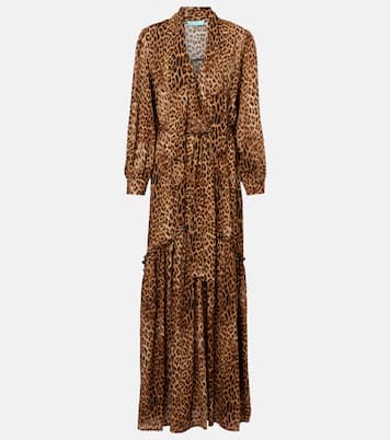 Abito lungo Skylar con stampa leopardata | Melissa Odabash