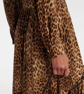 Abito lungo Skylar con stampa leopardata | Melissa Odabash