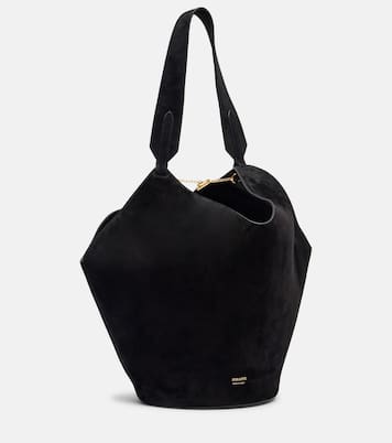 Tote Lotus Small aus Veloursleder | Khaite