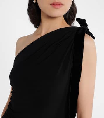 Vestido corto asimétrico drapeado | Nina Ricci