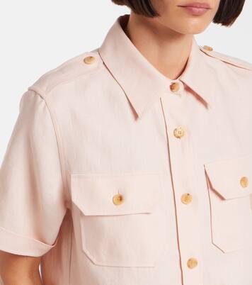 Annalisa linen shirt | Loro Piana