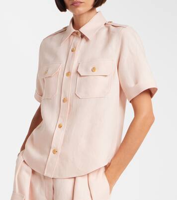Annalisa linen shirt | Loro Piana