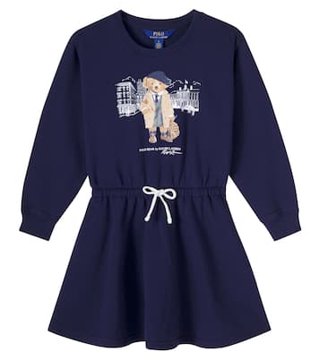 Kleid Polo Bear aus einem Baumwollgemisch | Polo Ralph Lauren Kids
