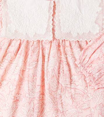 Baby Arinola lace-trimmed cotton dress  | Louise Misha