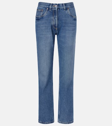 Low-rise straight jeans | Prada