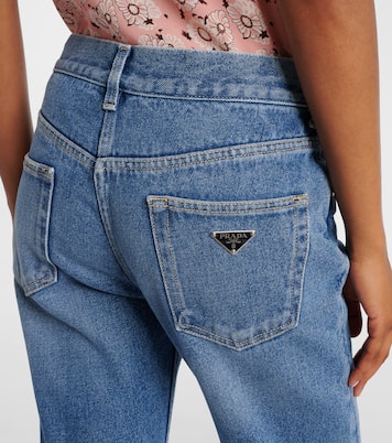 Low-rise straight jeans | Prada