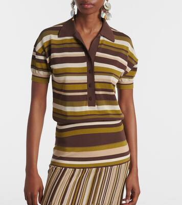 Polo in misto cotone a righe | Faithfull