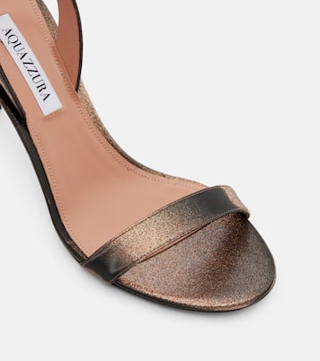 So Nude 85 leather slingback sandals | Aquazzura