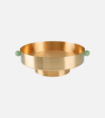 Gold-plated fruit bowl | Natalia Criado
