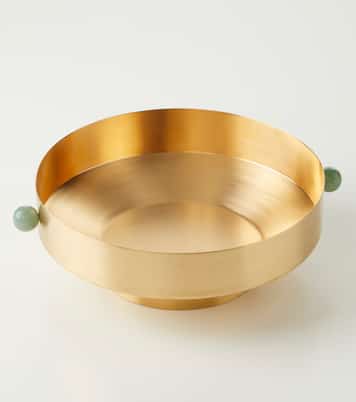 Gold-plated fruit bowl | Natalia Criado