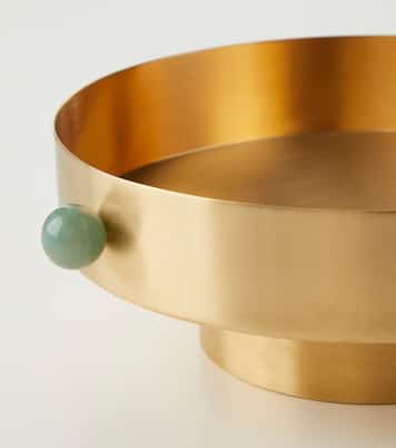Gold-plated fruit bowl | Natalia Criado