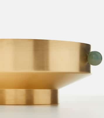 Gold-plated fruit bowl | Natalia Criado