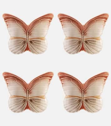 x Claudia Schiffer set de 4 platos de postre | Bordallo Pinheiro
