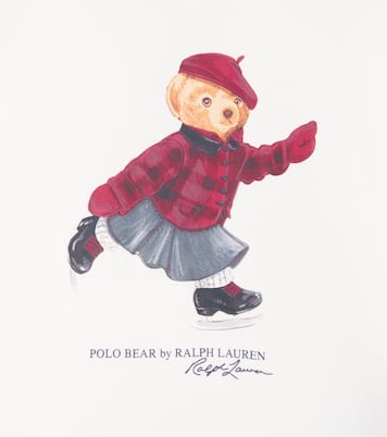 Polo Bear棉质混纺连衣裙 | Polo Ralph Lauren Kids