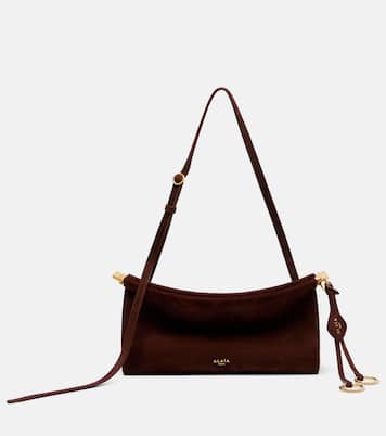 Le Click suede shoulder bag | Alaïa