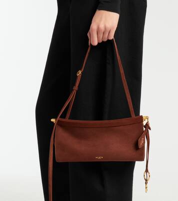 Le Click suede shoulder bag | Alaïa