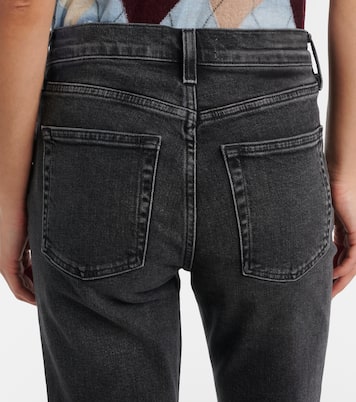 High-Rise Cropped Wide-Leg Jeans Ren | Agolde