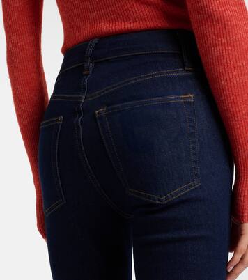 Reboot high-rise bootcut jeans | Frame