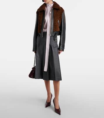 85 leather pumps | Prada