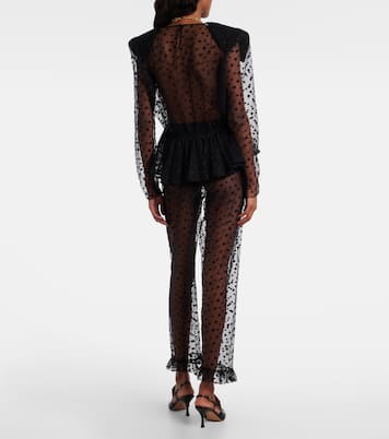 Schmale Hose aus einem Baumwollgemisch | Chloé