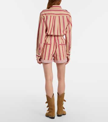 Short Nirma rayé en coton | Marant Etoile