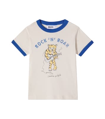 T-shirt Ronnie in jersey di cotone con stampa | Molo