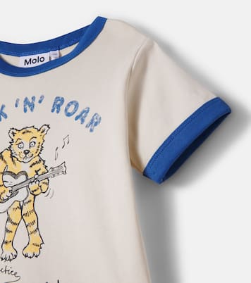 T-shirt Ronnie in jersey di cotone con stampa | Molo