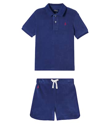 Ensemble polo et short en coton mélangé | Polo Ralph Lauren Kids