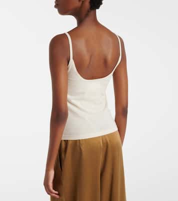 Débardeur N°471 Britney en coton et cachemire | Extreme Cashmere