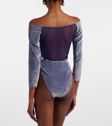 Off-shoulder bodysuit | Jacques Wei