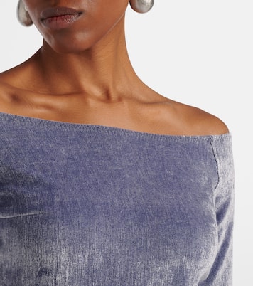 Off-shoulder bodysuit | Jacques Wei