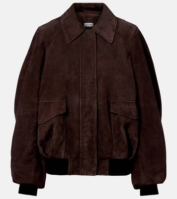 Suede bomber jacket | Loewe