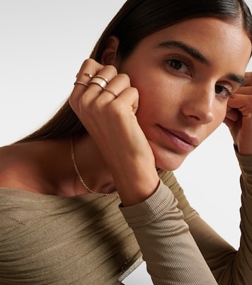 Bague Berbere XS en or rose 18 ct et diamants | Repossi