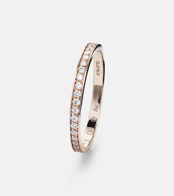 Bague Berbere XS en or rose 18 ct et diamants | Repossi