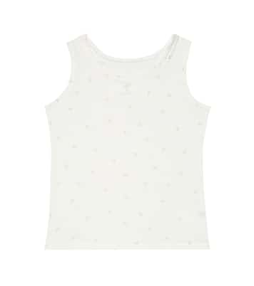 Cotton-jersey tank top | Bonpoint
