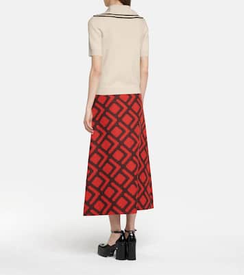 Embellished wool top | Gucci