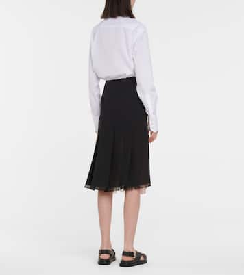 Falda wrap midi estampada | Marni