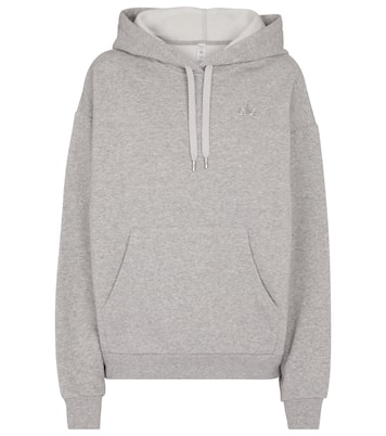 Logo cotton-blend jersey hoodie | Alo Yoga