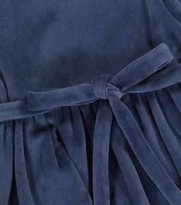 Kleid aus Samt mit Gürtel | Paade Mode