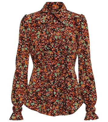 Bluse aus Crêpe de Chine | Victoria Beckham