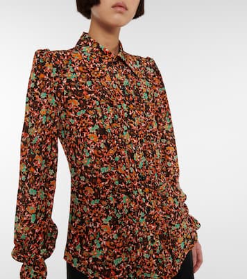 Bluse aus Crêpe de Chine | Victoria Beckham