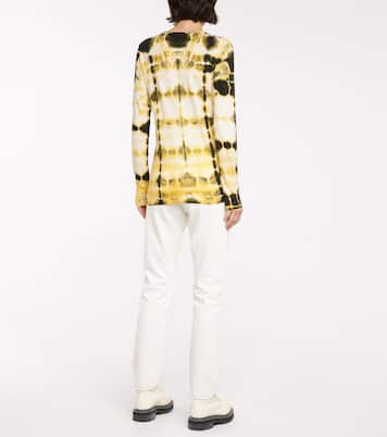 Tie-dye cotton top | Proenza Schouler