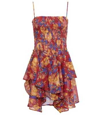 Anka floral cotton minidress | Marant Etoile